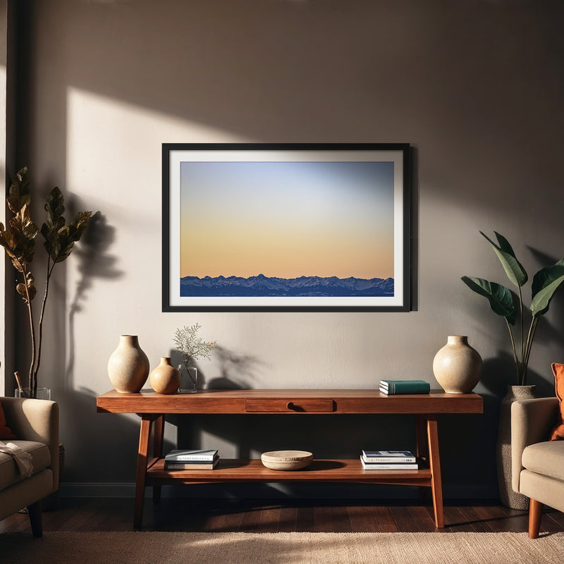 Modern Sunrise Photography - Sage and Rose Prints