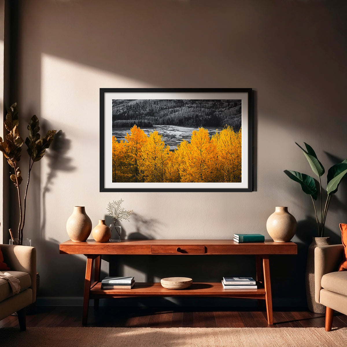Vibrant Orange Fall Photography