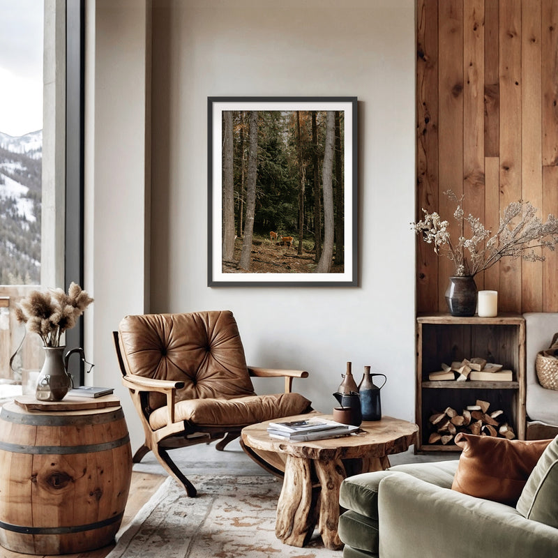 In the Woods - Sage and Rose Prints