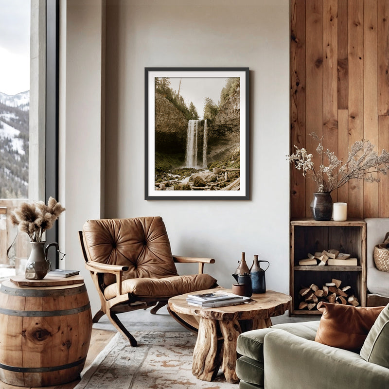 Falling - Sage and Rose Prints