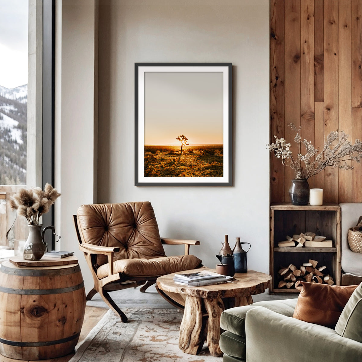 Desert Rising - Sage and Rose Prints