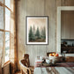 Mountain Cabin Wall Art 03-1v