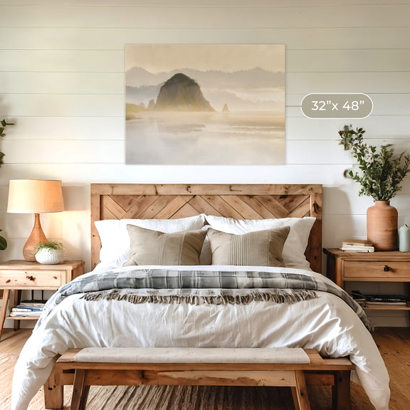 Pacific Northwest Painting Designed as Airbnb Art