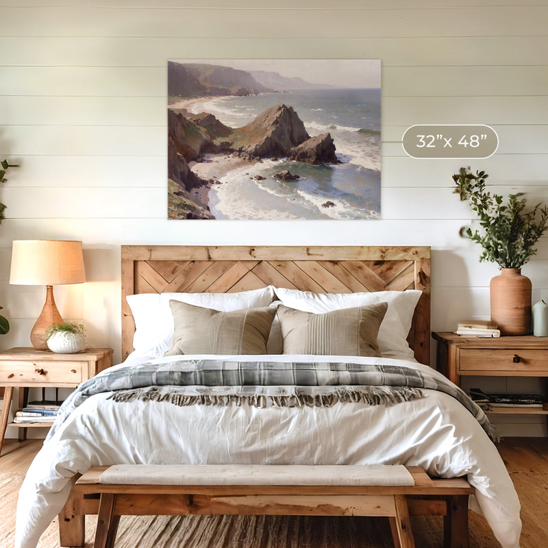 Oregon Coast Art at Canyon Beach No2 - Sage and Rose Prints