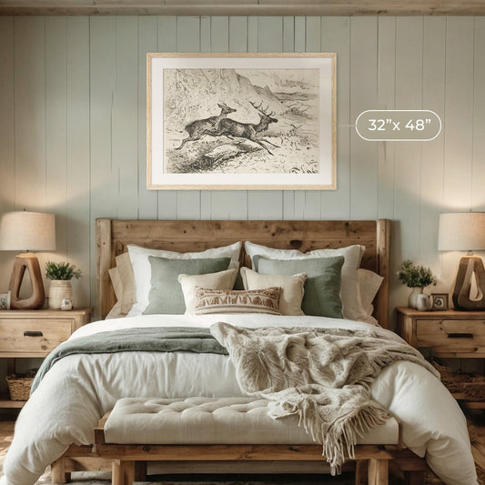 Mountain Cabin Wall Art 11-1x