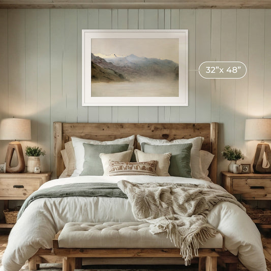 Mountain Cabin Wall Art 16-1x