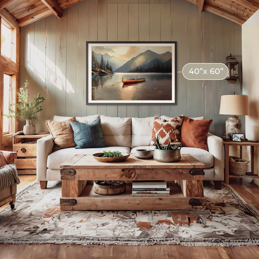 Mountain Cabin Wall Art 06-1x