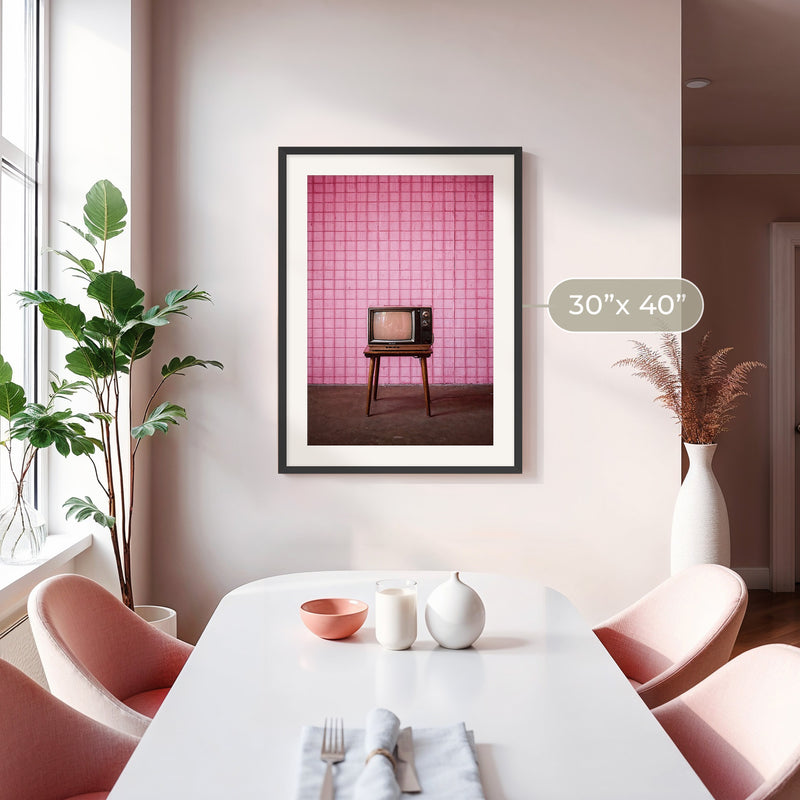Y2K Aesthetic Retro TV No1 - Sage and Rose Prints