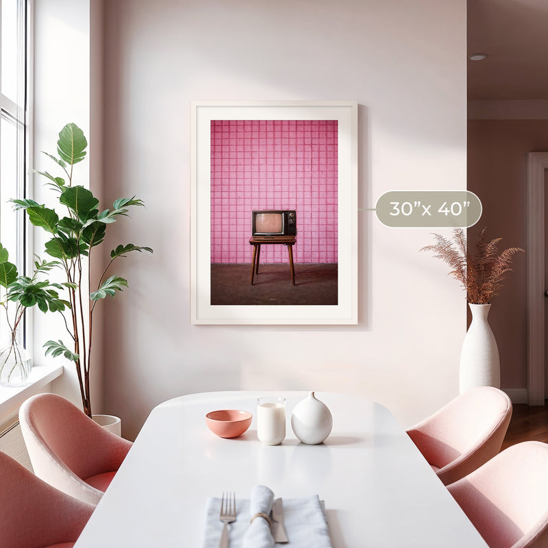 Y2K Aesthetic Retro TV No1 - Sage and Rose Prints