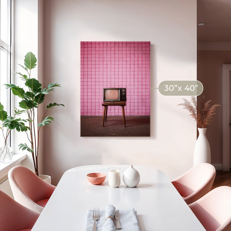 Y2K Aesthetic Retro TV No1 - Sage and Rose Prints