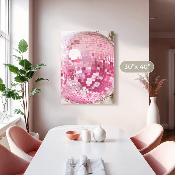 Pink Sparklecore Disco Ball Photo No1 - Sage and Rose Prints