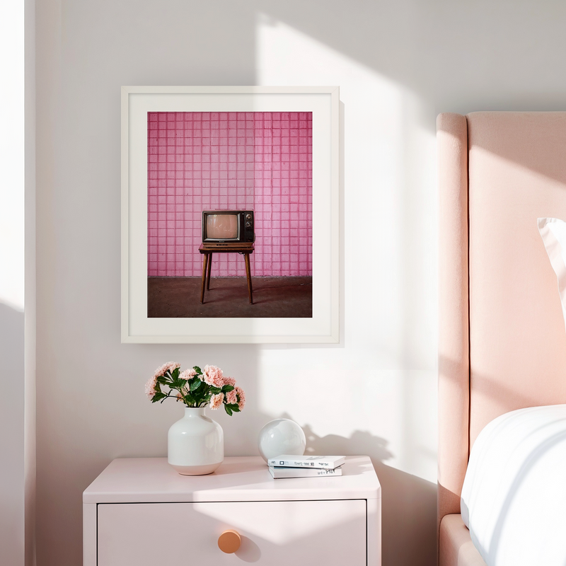 Y2K Aesthetic Retro TV No1 - Sage and Rose Prints