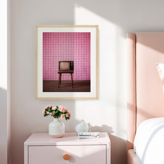 Y2K Aesthetic Retro TV No1 - Sage and Rose Prints