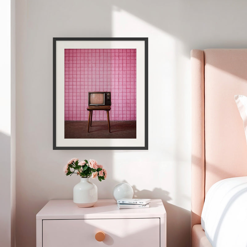Y2K Aesthetic Retro TV No1 - Sage and Rose Prints