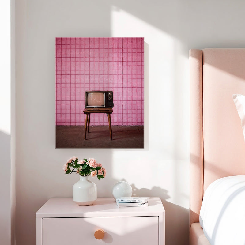 Y2K Aesthetic Retro TV No1 - Sage and Rose Prints