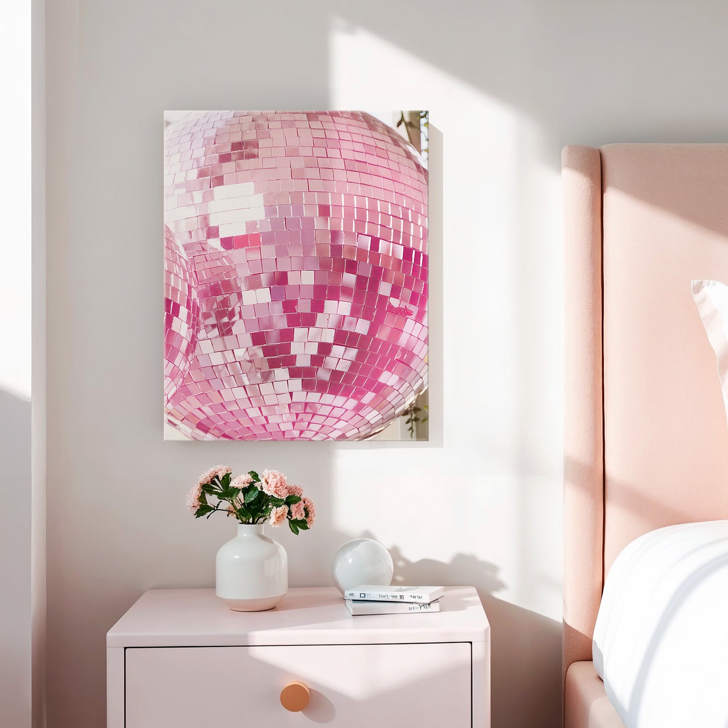 Pink Sparklecore Disco Ball Photo No1 - Sage and Rose Prints