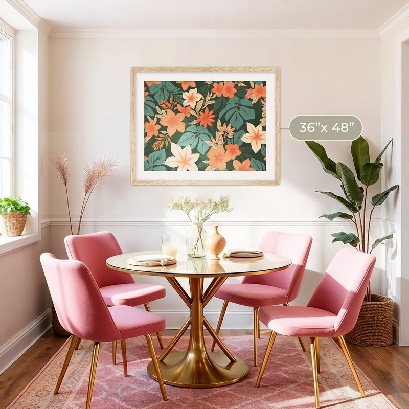 Maximalist Tropics Print - Sage and Rose Prints