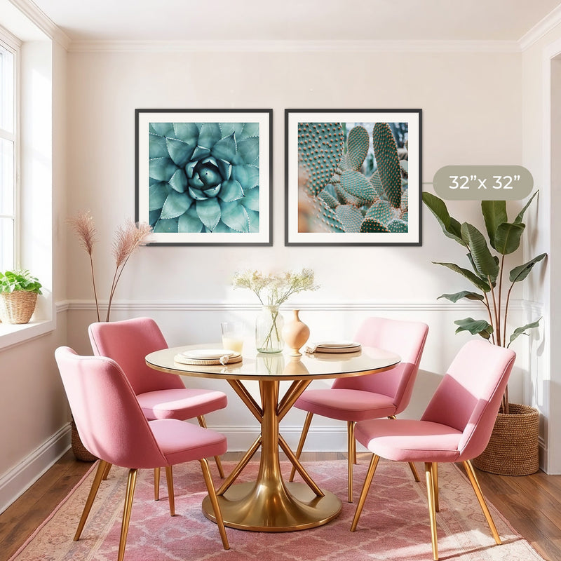 Geometric Cactus Patterns 2 Photo Set - Sage and Rose Prints