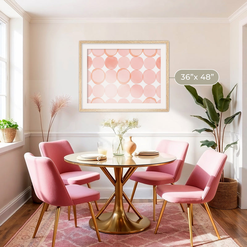 Dusty Rose Lattice - Sage and Rose Prints