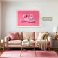 Pink Wall Art Retro Photo 01-1x - Sage and Rose Prints