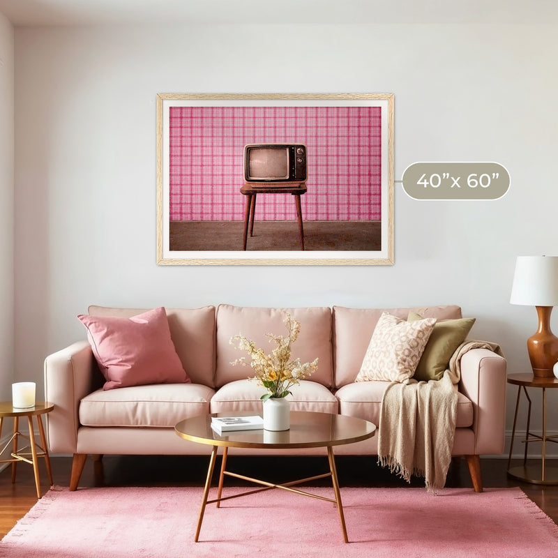 Y2K Aesthetic Retro TV - Sage and Rose Prints