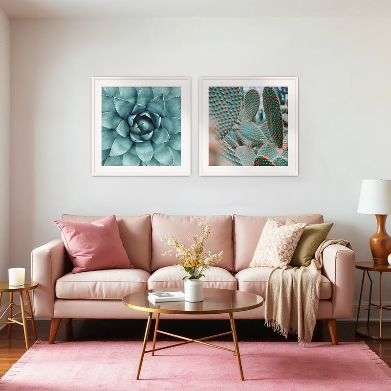 Geometric Cactus Patterns 2 Photo Set - Sage and Rose Prints