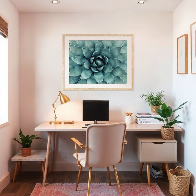 Succulent Wall Art - Sage and Rose Prints