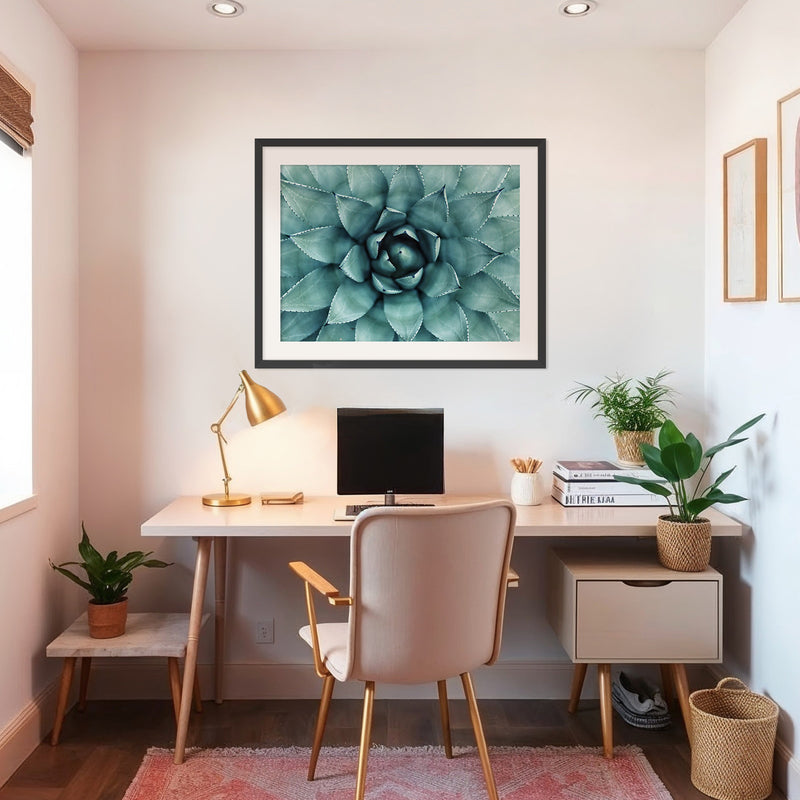 Succulent Wall Art - Sage and Rose Prints