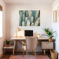 Moroccan Mound Cactus Geometric Photo No1 - Sage and Rose Prints
