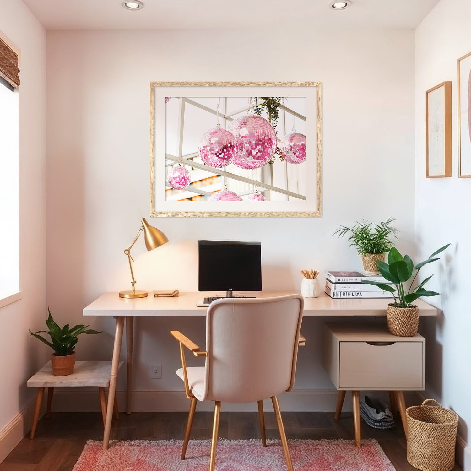 Pink Sparklecore Pop Art Photo - Sage and Rose Prints
