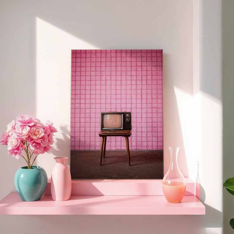 Y2K Aesthetic Retro TV No1 - Sage and Rose Prints