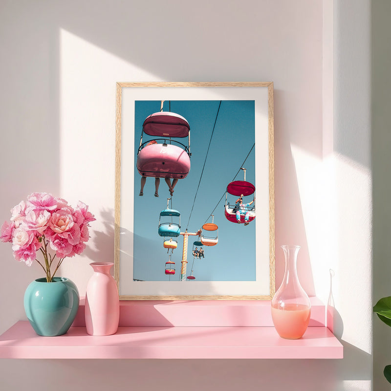 Retro Tourism Pop Photo No1 - Sage and Rose Prints