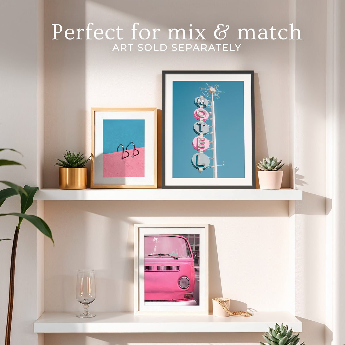 Retro Motel Pop Art Photo - Sage and Rose Prints