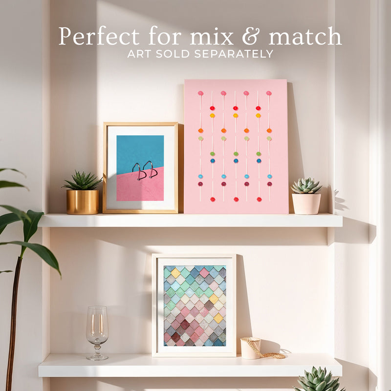 Blush Pink Lollipop Pattern Photo No1 - Sage and Rose Prints