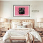 Retro Pink Camera Print - Sage and Rose Prints
