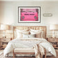 Pink Retro VW Van Photo - Sage and Rose Prints