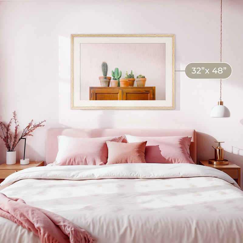 Potted Succulents and Cactus Photo - Sage and Rose Prints