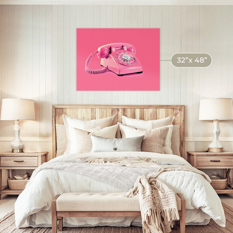 Pink Wall Art Retro Photo 01-1x - Sage and Rose Prints
