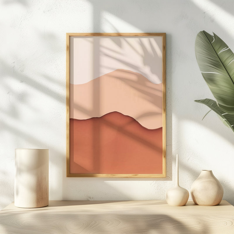 Dusty Rose Wabi Sabi Print - Sage and Rose Prints